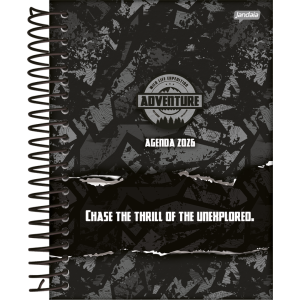 AGENDA 13,3x17,8CM ADVENTURE 2026 JANDAIA