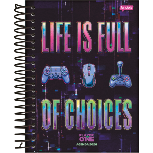 AGENDA13,3x17,8CM PLAYER 2026 JANDAIA