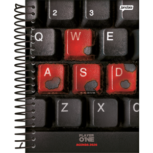 AGENDA13,3x17,8CM PLAYER 2026 JANDAIA