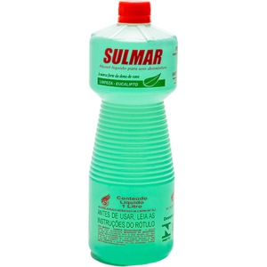 ÁLCOOL LÍQUIDO 1000ML 46º BACTERICIDA EUCALIPTO SULMAR