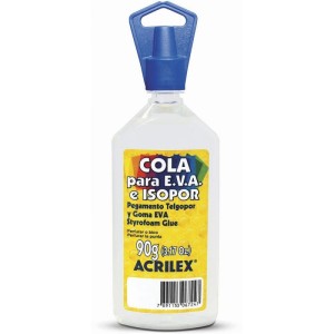 COLA PARA ISOPOR E EVA 90G ACRILEX