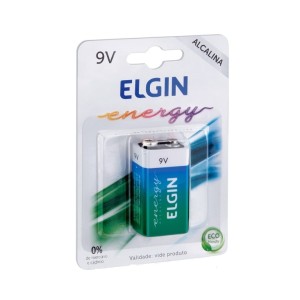 BATERIA ALCALINA 9V ELGIN
