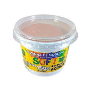 MASSA DE MODELAR SOFT 150G REF.538 PELE ACRILEX