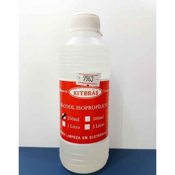ÁLCOOL ISOPROPÍLICO 250ML