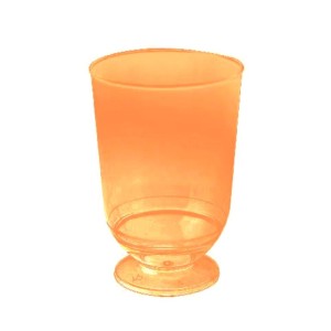 TAÇA PLASTICA PIT 050 LARANJA 10 UNIDADES PLASTILANIA