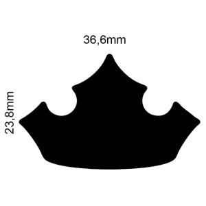 FURADOR GIGANTE COROA PRINCESAS REF.20586 TOKE E CRIE